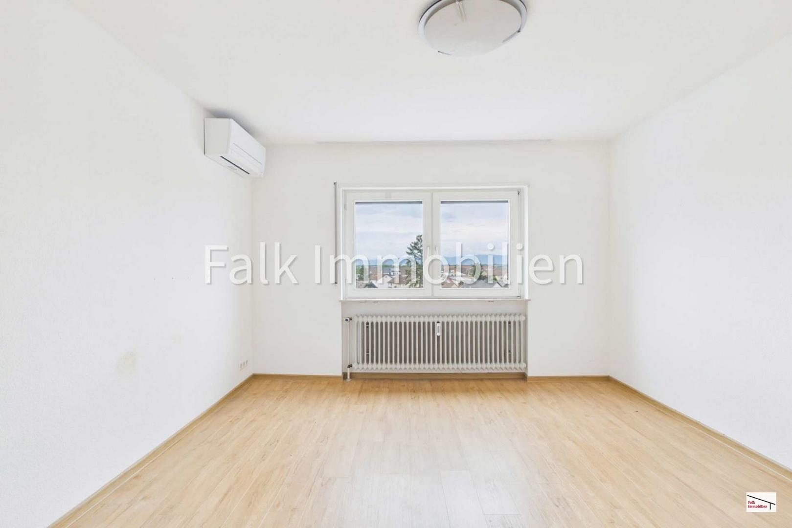 Schlafzimmer mit Klimagerät