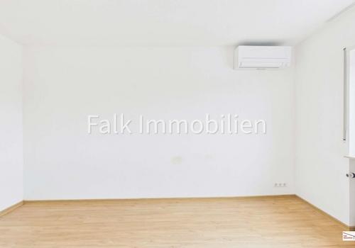 Schlafzimmer mit Klimagerät