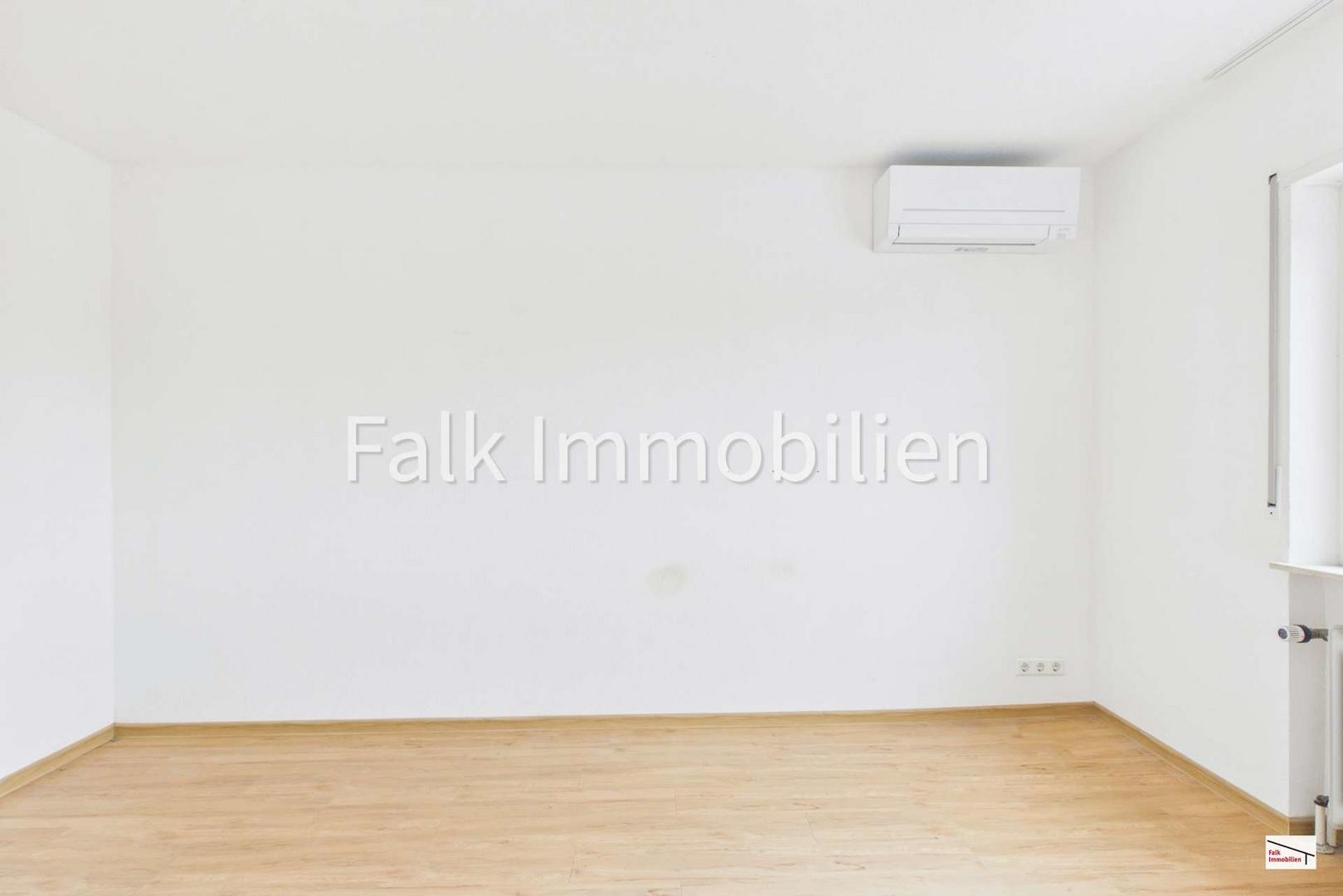 Schlafzimmer mit Klimagerät
