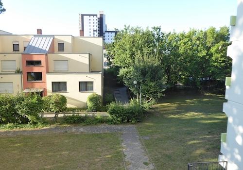 Ausblick vom Balkon