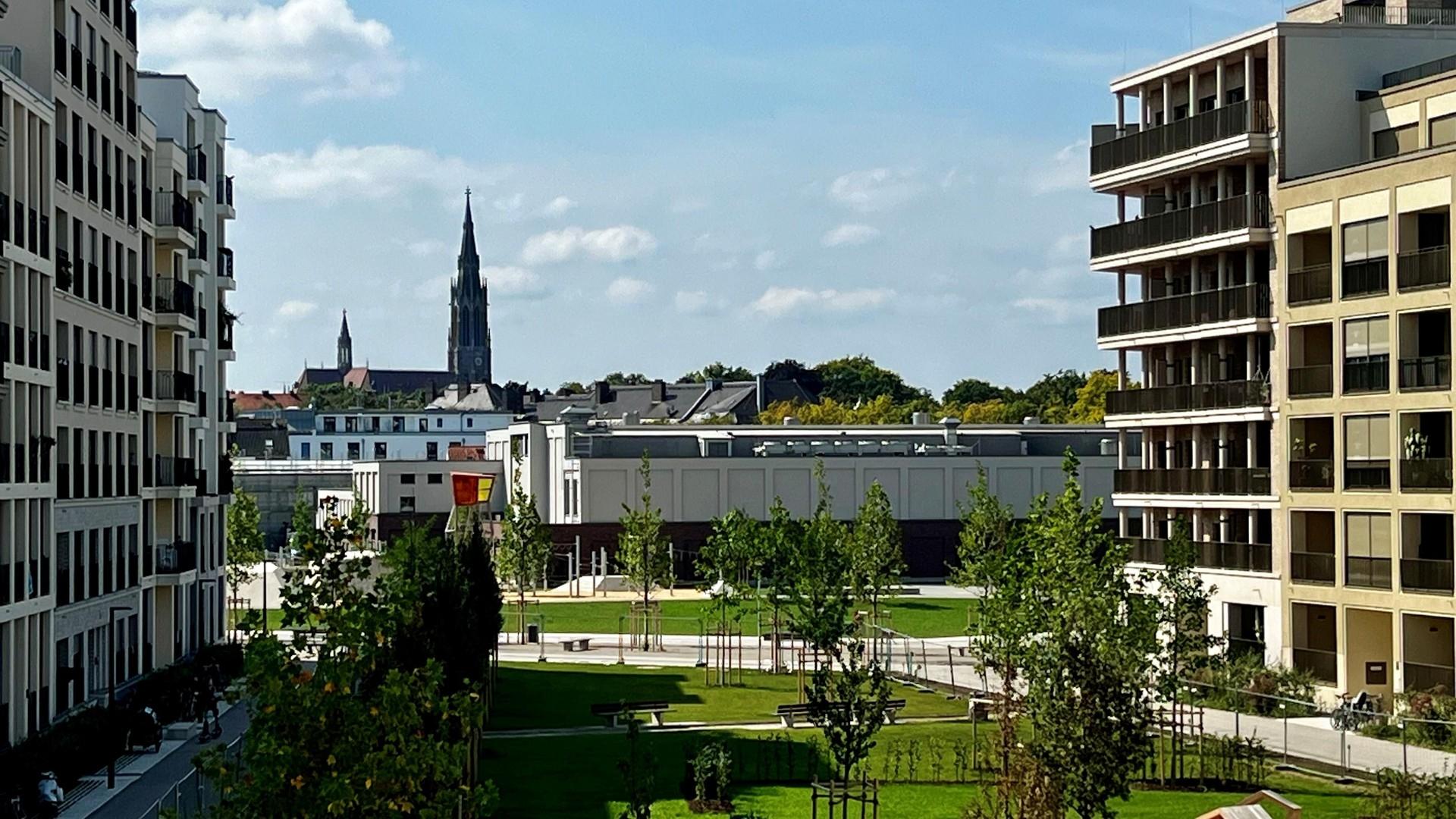 Aussicht in den Süden/Innenhof