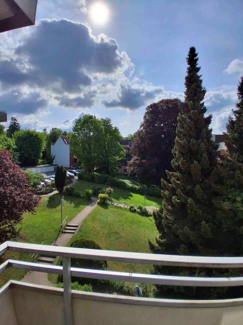Ausblick Balkon
