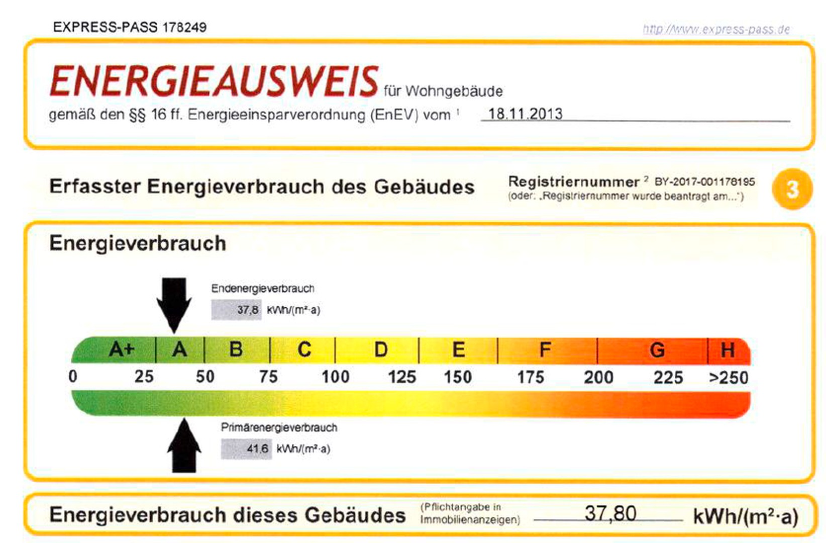 Energieausweis