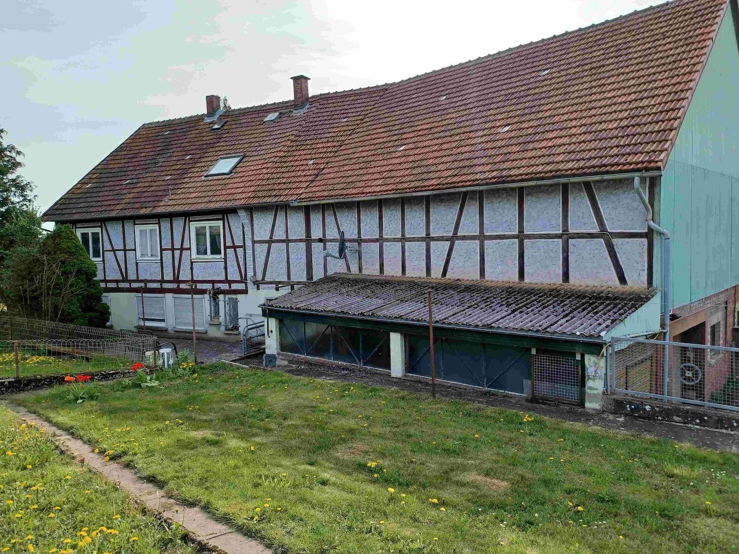 rückwärtige Ansicht