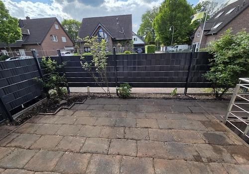 Blick auf die Terrasse