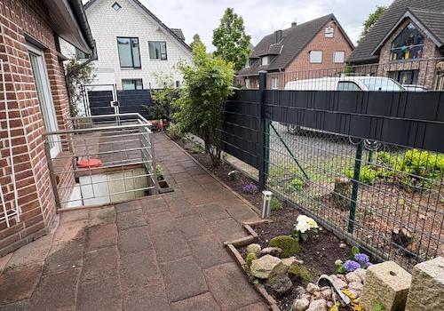 Die Terrasse...