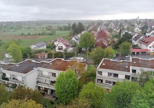 Blick aus dem Schlafzimmer
