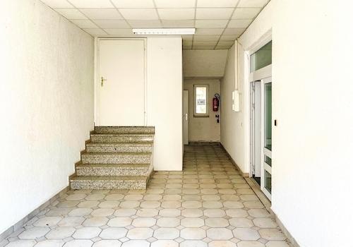 Treppenhaus in der Mitte des Gebäudes