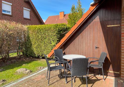 Mit geschützter West-Terrasse!