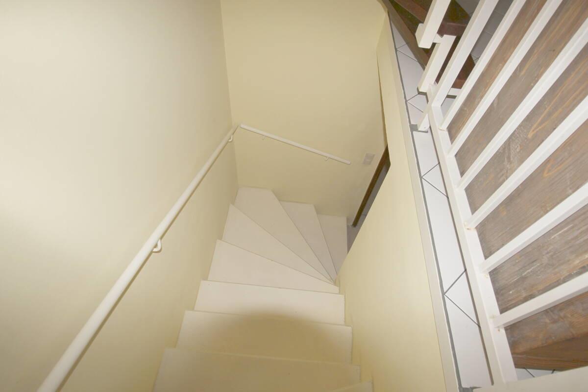 Großzügige Treppe in den Vollkeller