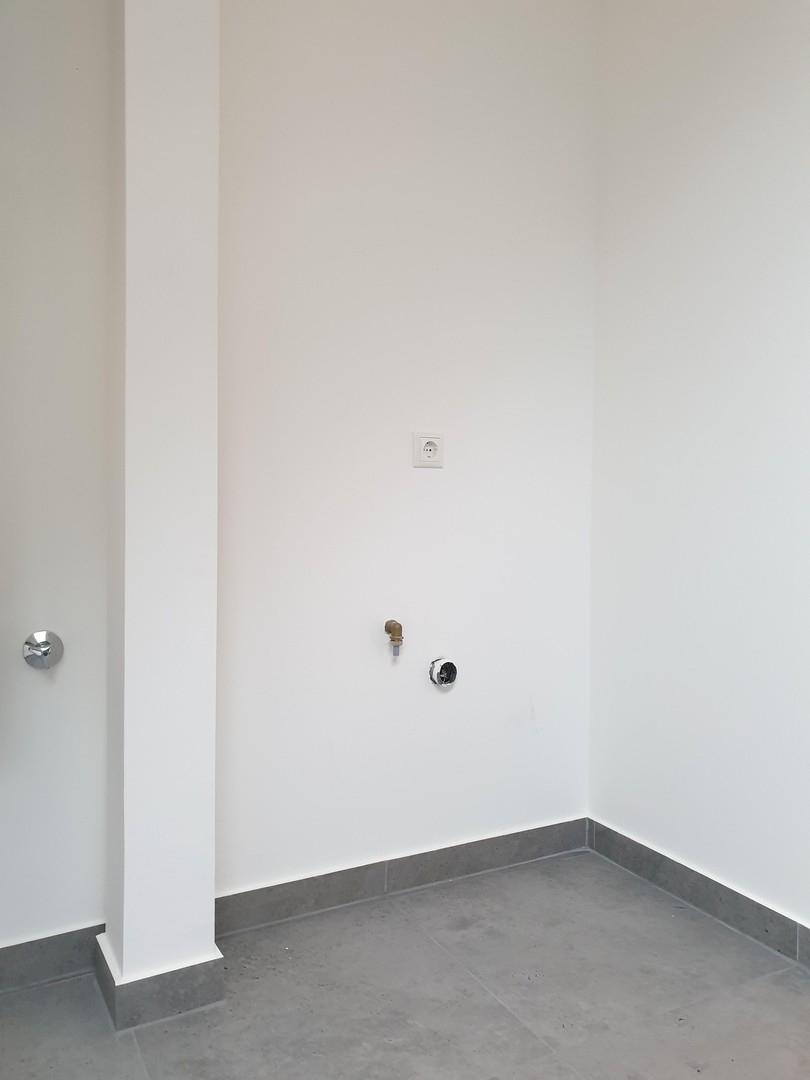 Platz für Waschmaschine