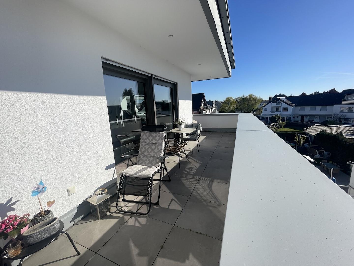 Balkon Seite rechts