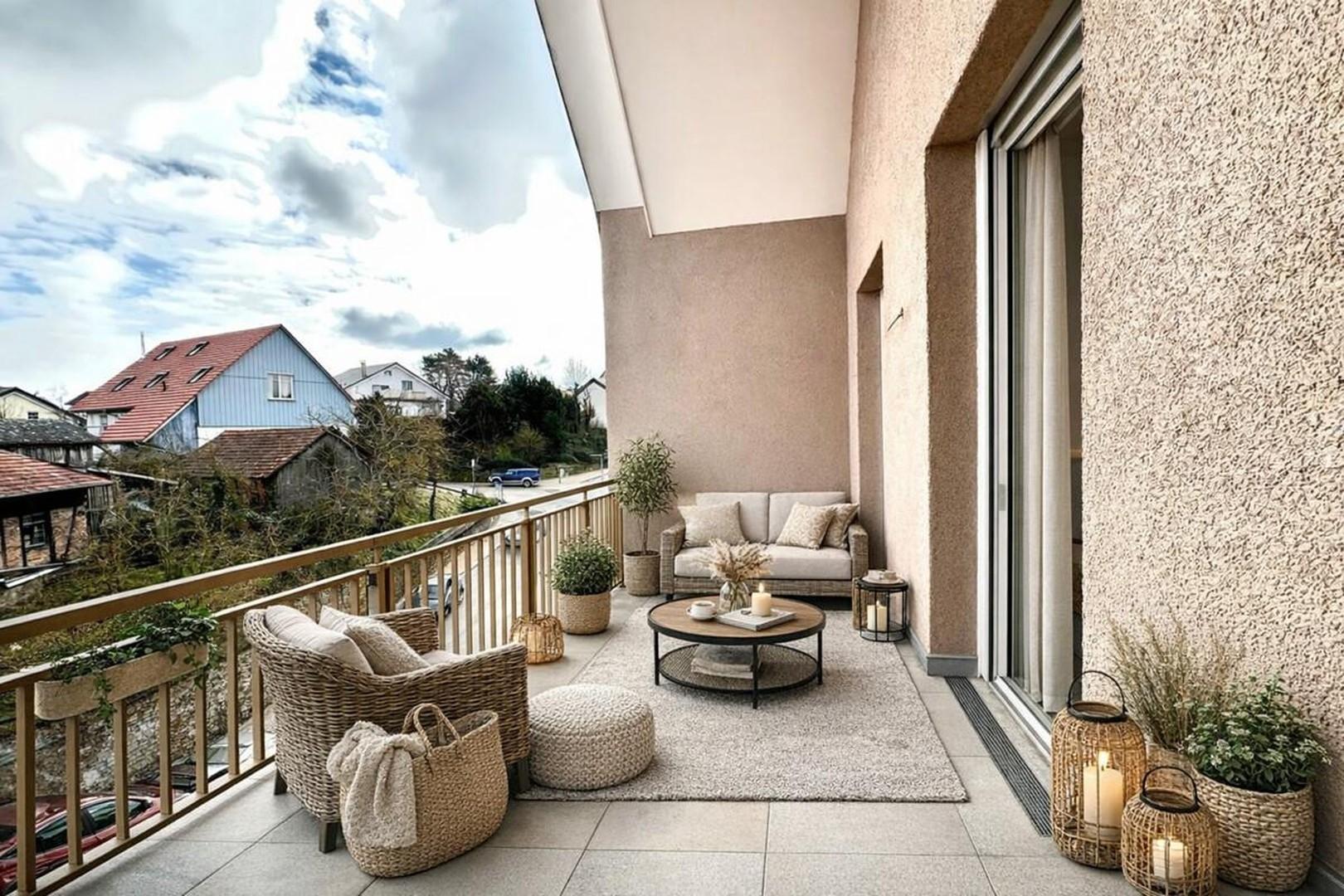 Loggia (KI-Staging) 