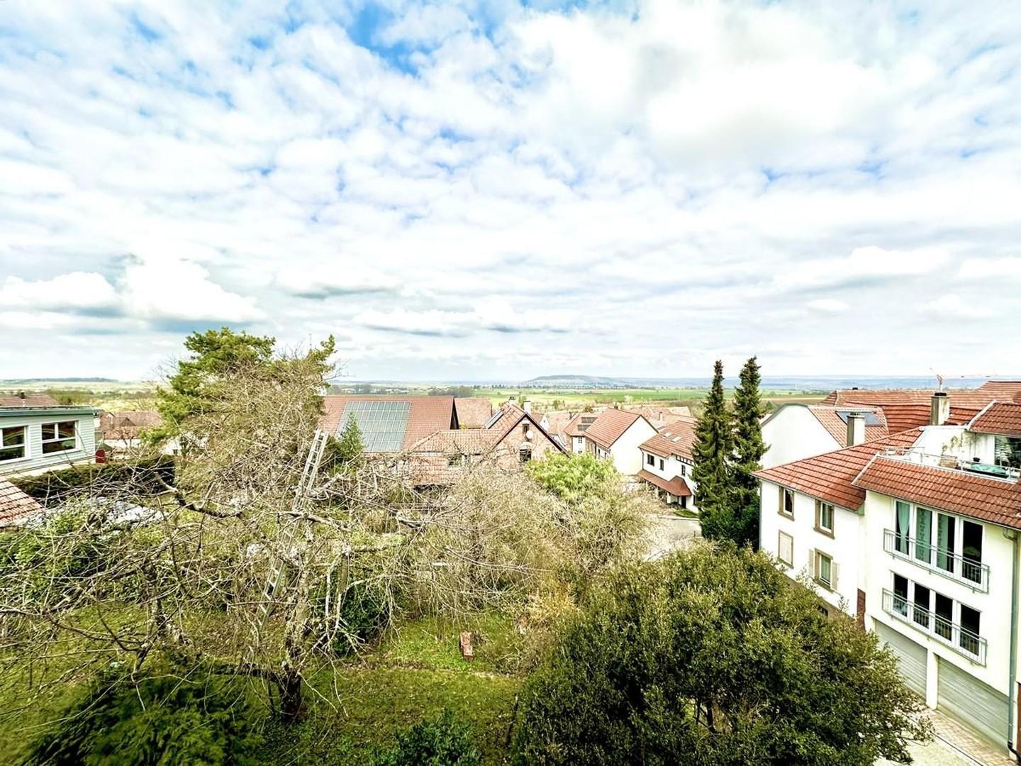 Ausblick ins Grüne