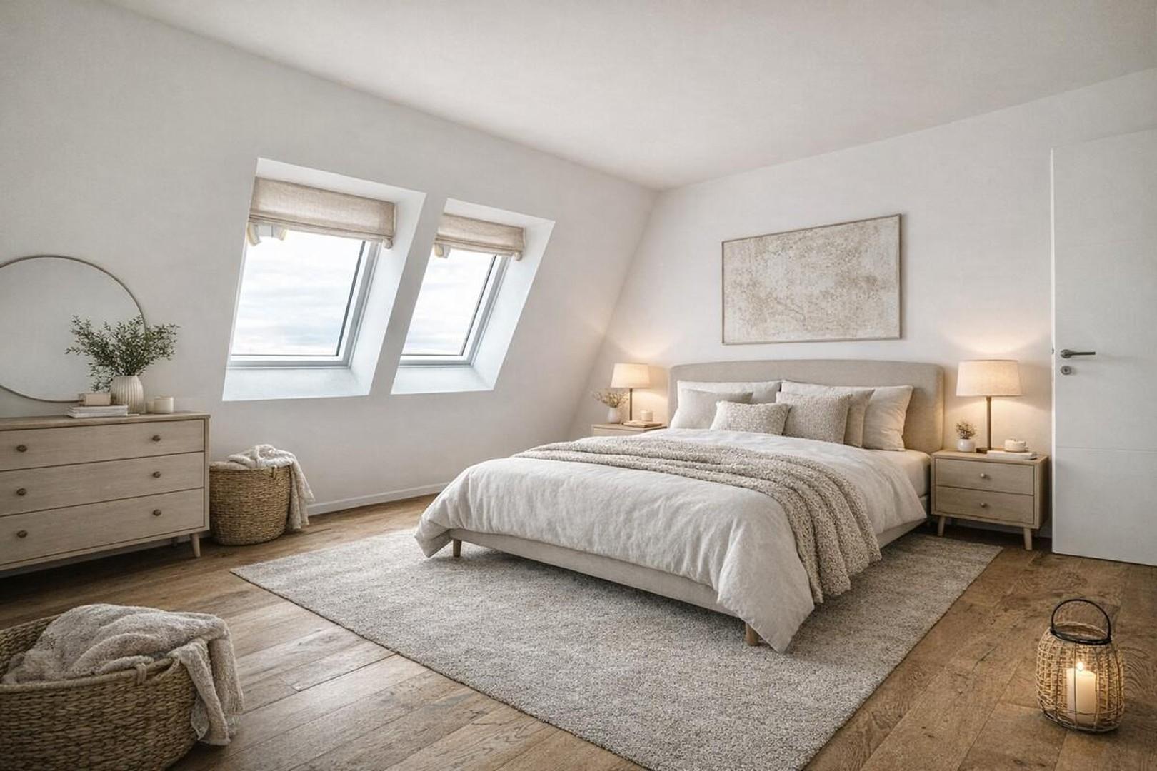 Schlafzimmer (KI-Staging)