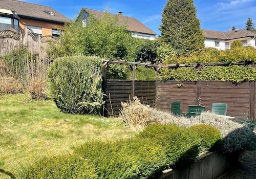geschützter Platz im Garten