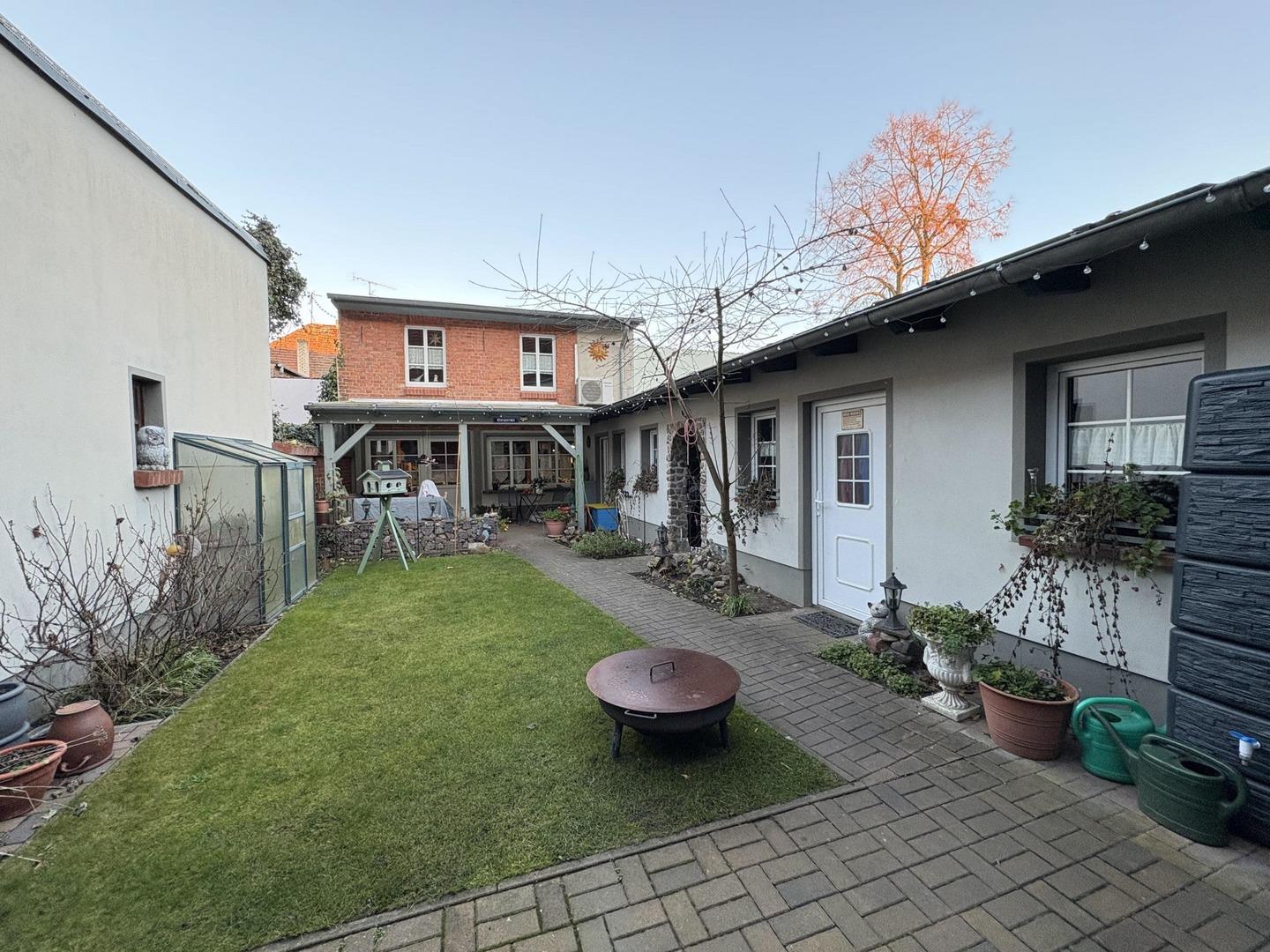 Blick zum Garten