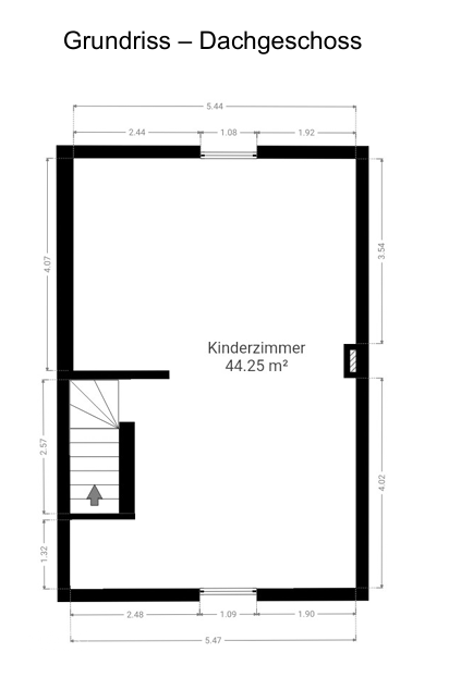 Grundriss DG