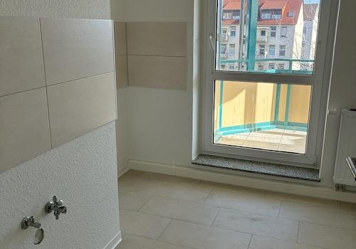 Küche mit Balkon - Beispiel
