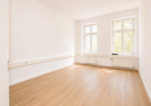 Büro mit Beispielboden