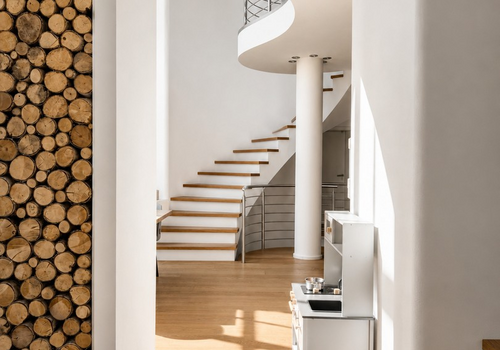 Blick zur Treppe