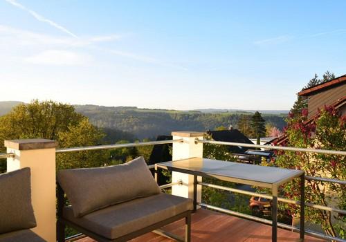 Blick EG-Balkon