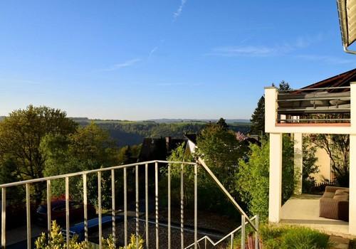 Ausblick vom Eingang