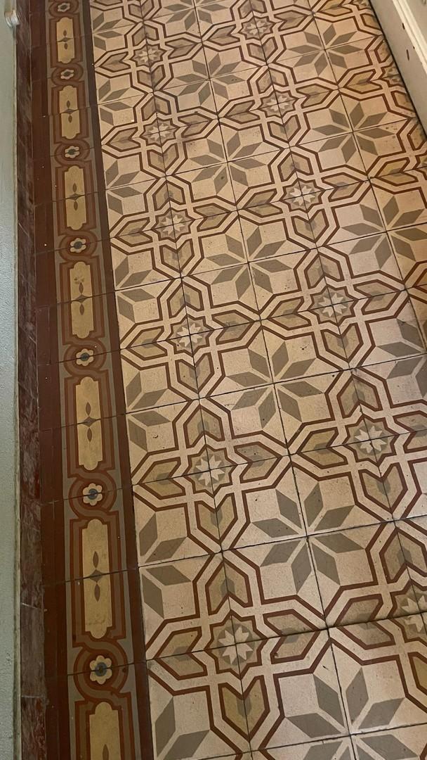 Fußbodendetail