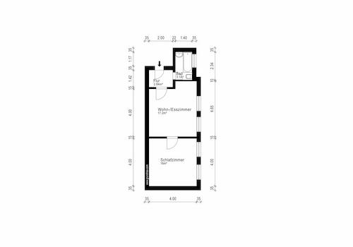 Wohnung 2 -  1. OG