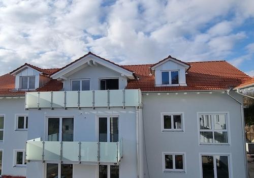 Blick in Tal und Berge