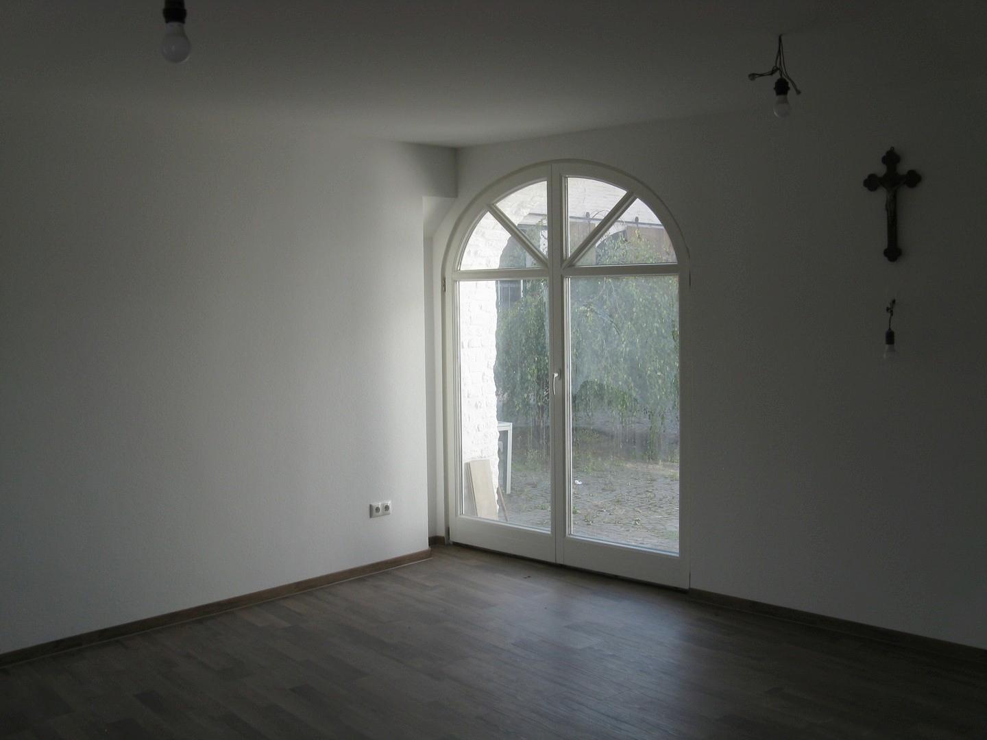 Wohnzimmer, Seite Innenhof