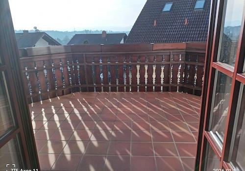 Balkon Südseite 8qm