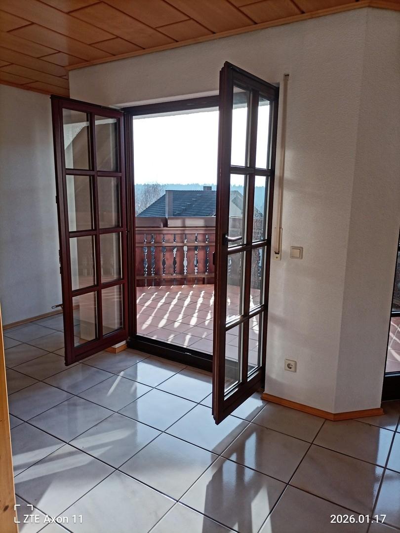 Zugang z. Balkon Südseite 8 qm