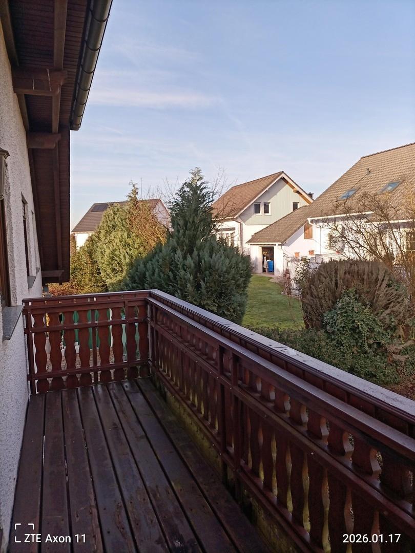 Balkon gr. Schlafzimmer 5 qm