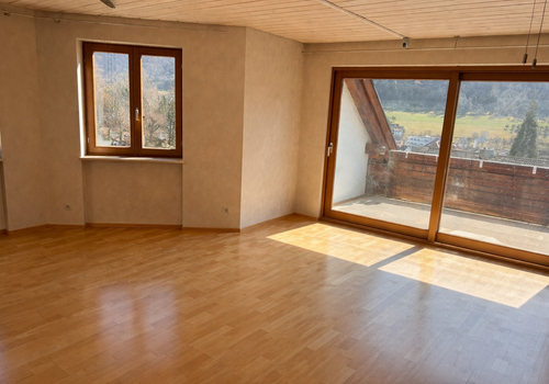 Wohnzimmer mit Erker