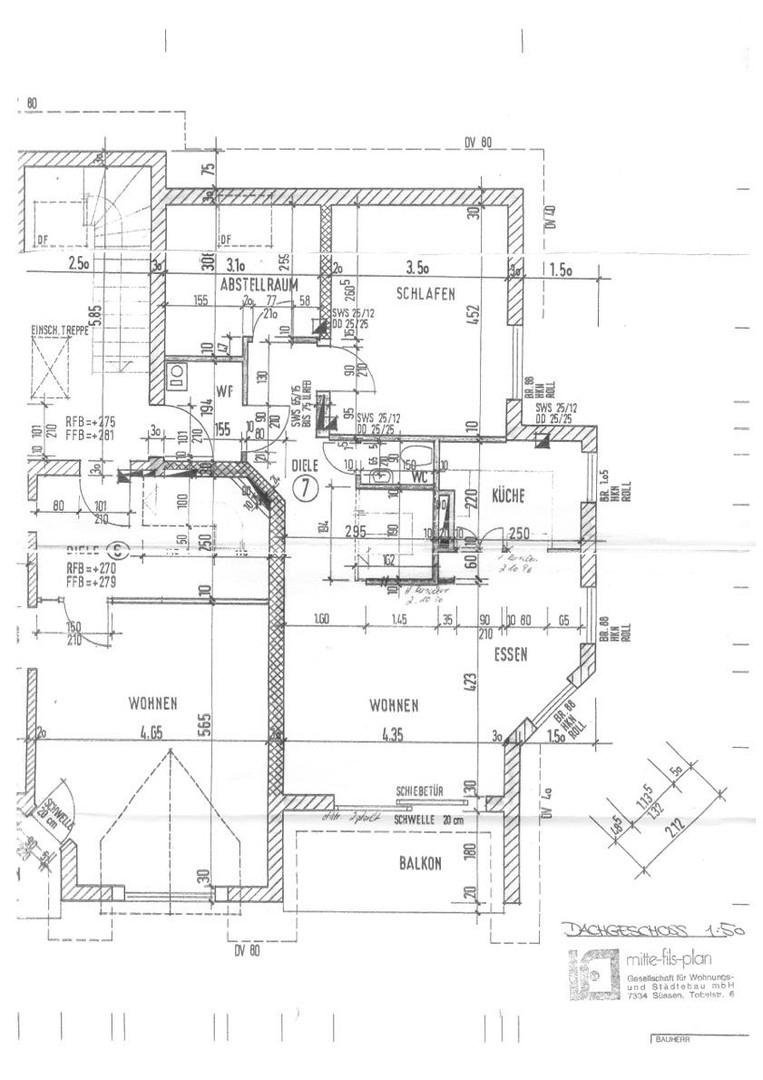 Grundriss Untergeschoss