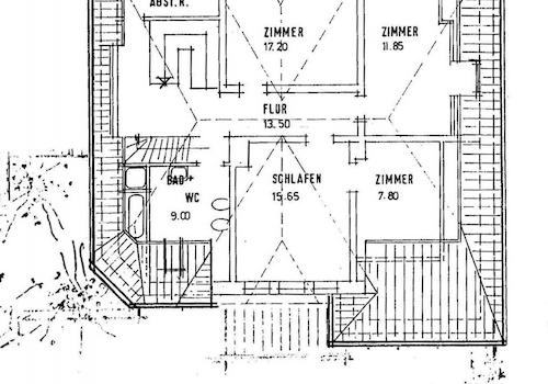 Grundriss Dachgeschoss