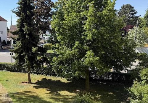 Blick vom Balkon