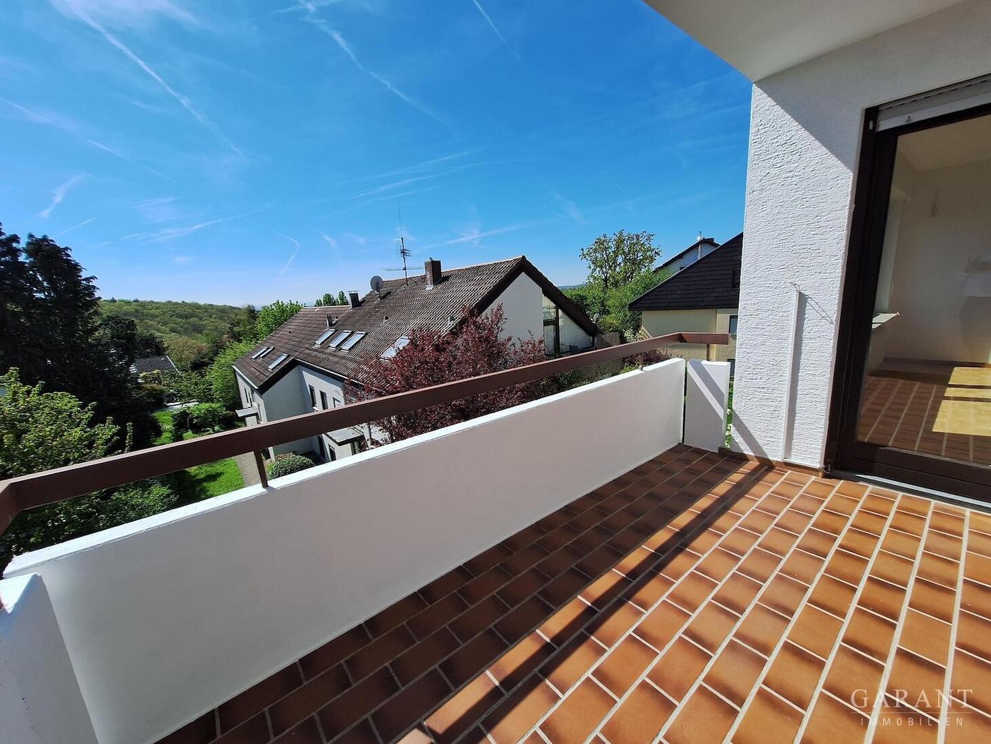 Balkon mit Aussicht