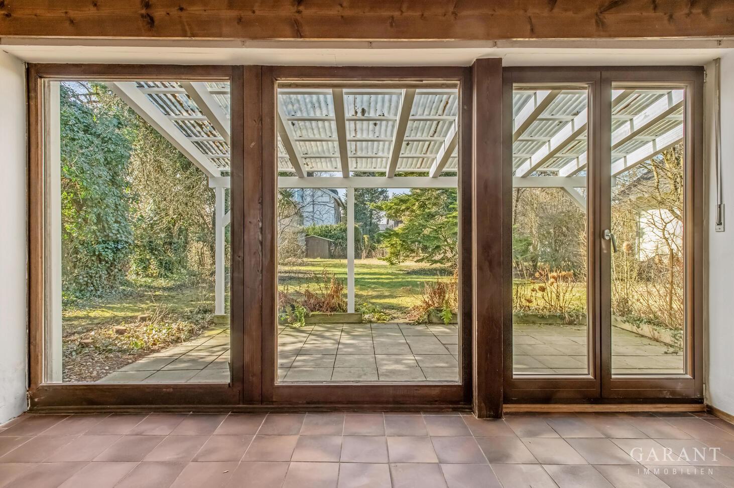 Blick i.d. Garten