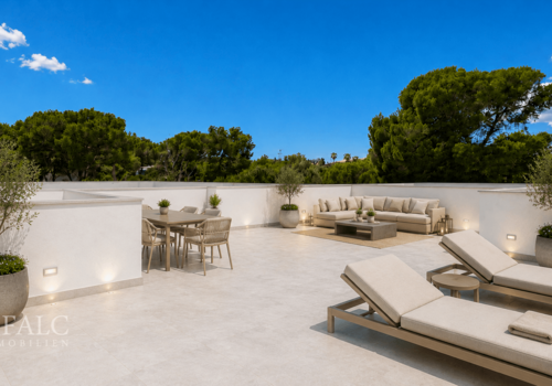 Dachterrasse Beispiel KI