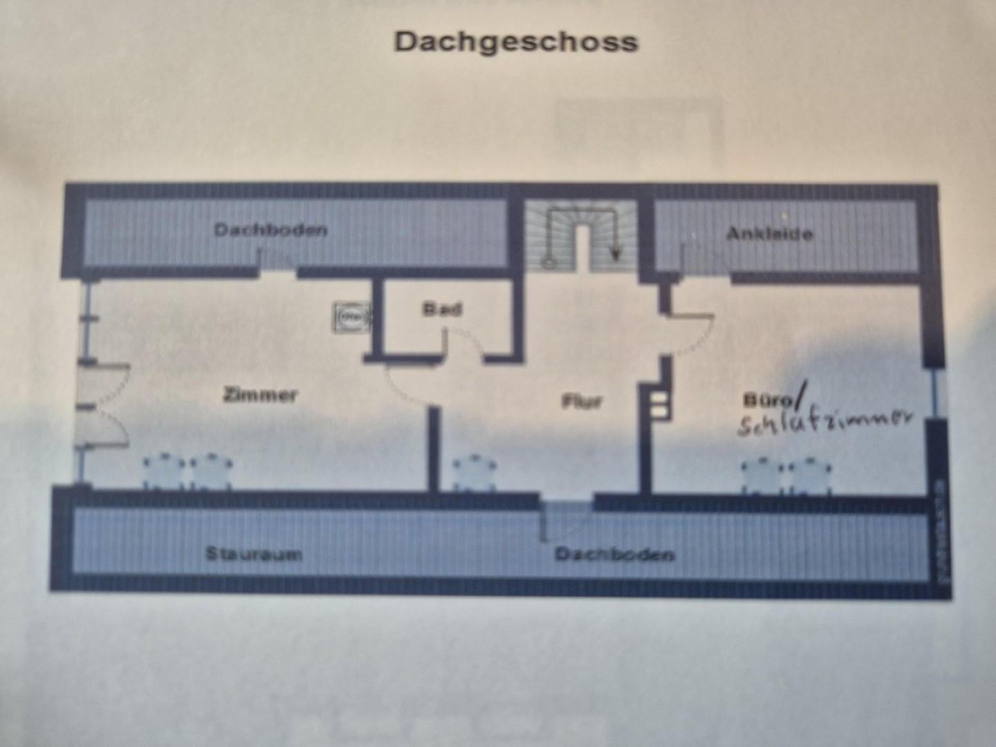 Obergeschoß (OG) Wohnfläche 