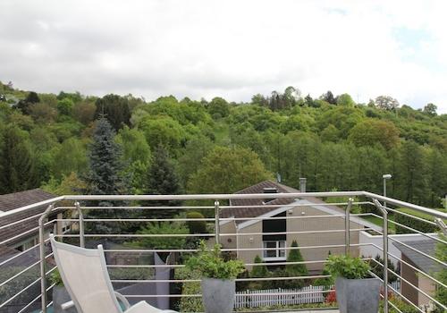 Blick von Balkon