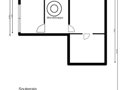 Grundriss Souterrain
