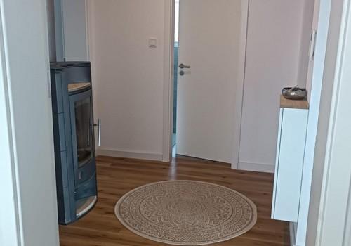 Flur mit Kamin