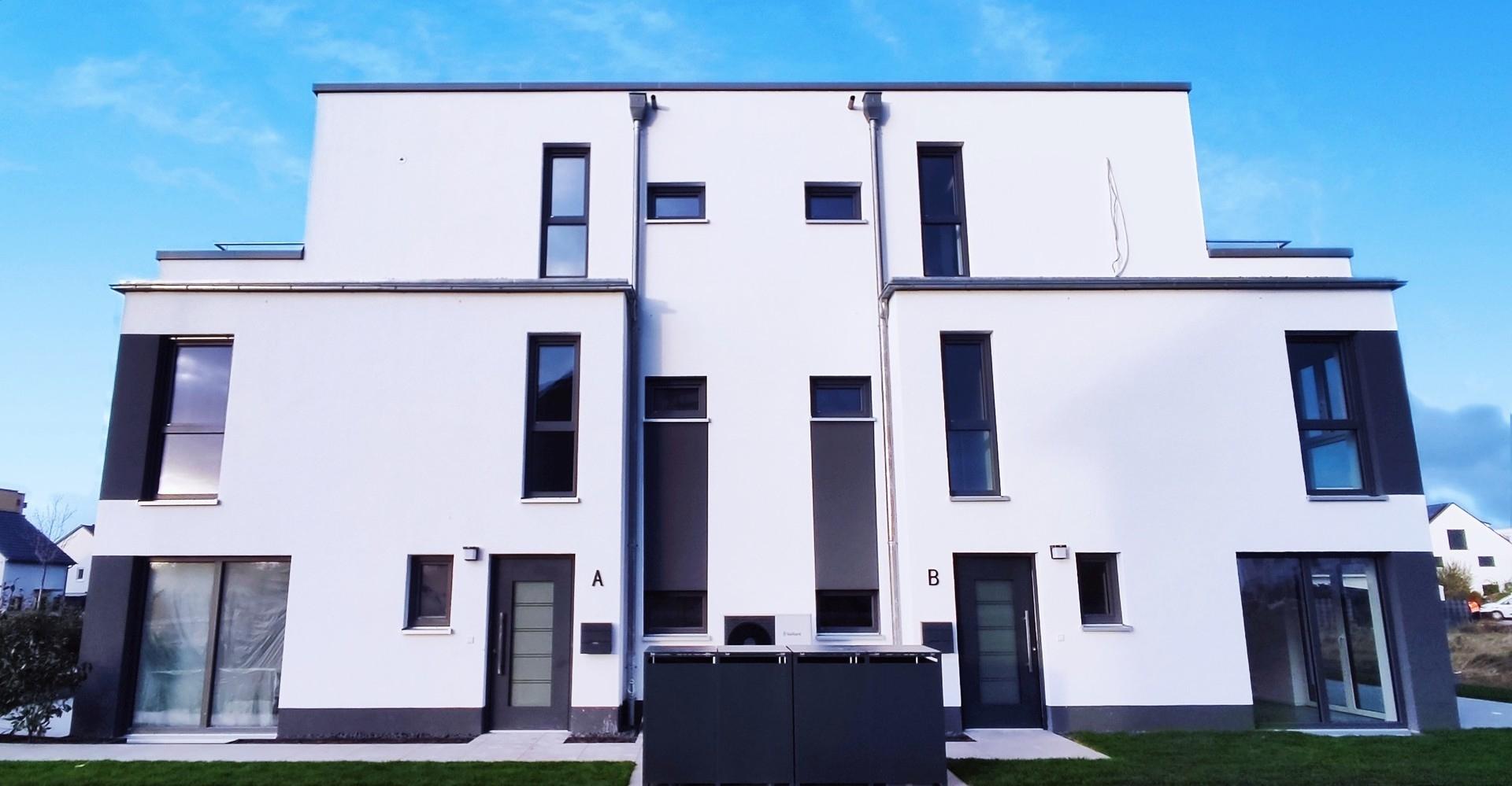 Symetrische Bauhausarchitektur