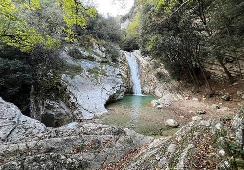 tolle Wasserfälle bei Piovere
