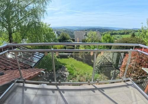 Blick vom Balkon 