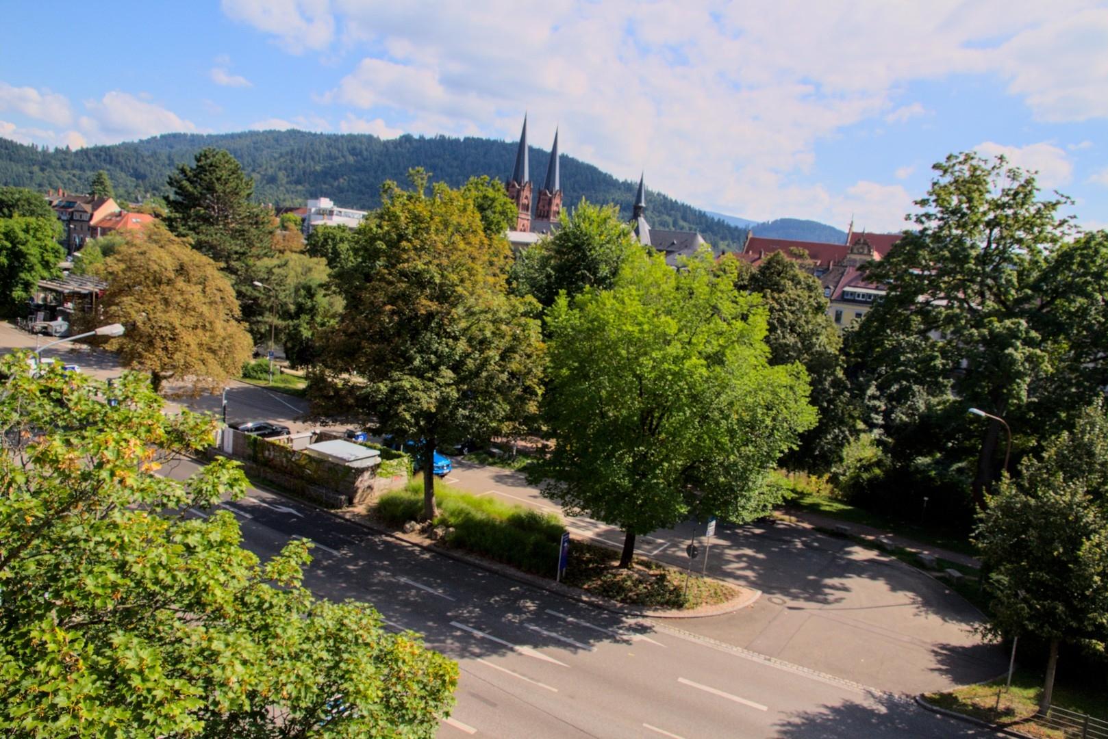 Aussicht aus dem Fenster