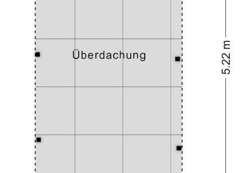 Grundriss-Carport